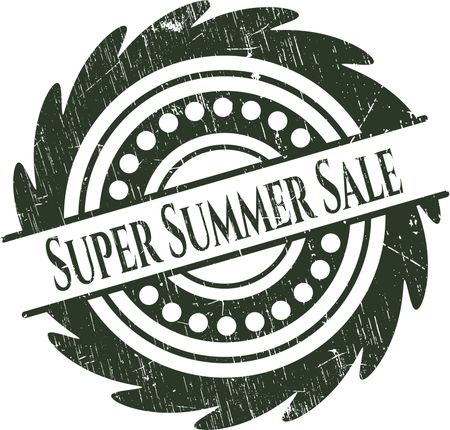 Super Summer Sale rubber stamp