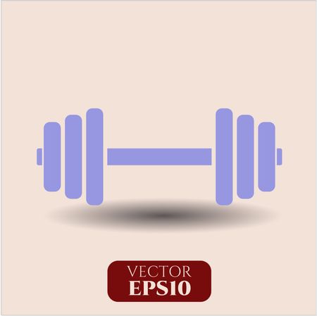 Dumbbell high quality icon