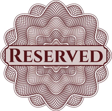 Reserved linear rosette