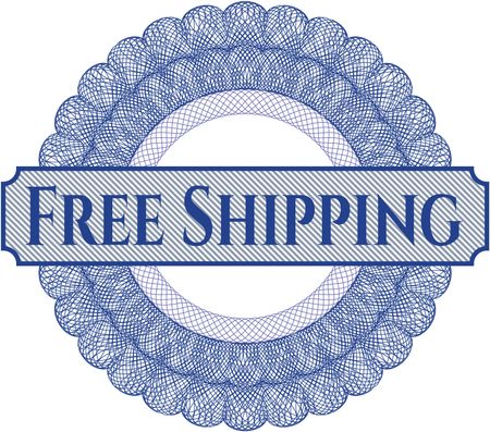 Free Shipping money style rosette