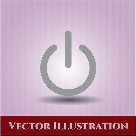Power icon vector illustration