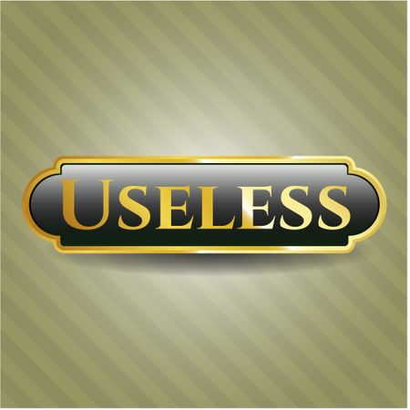 Useless gold emblem