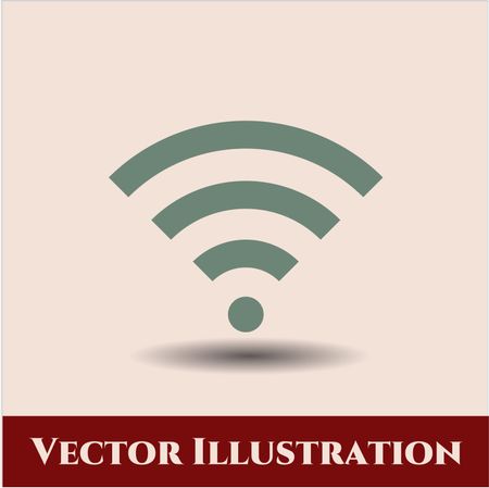 Wifi signal icon vector illustration