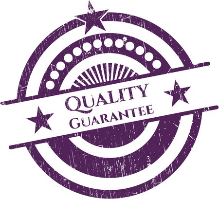 Quality Guarantee rubber grunge texture stamp
