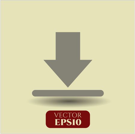 Download vector icon