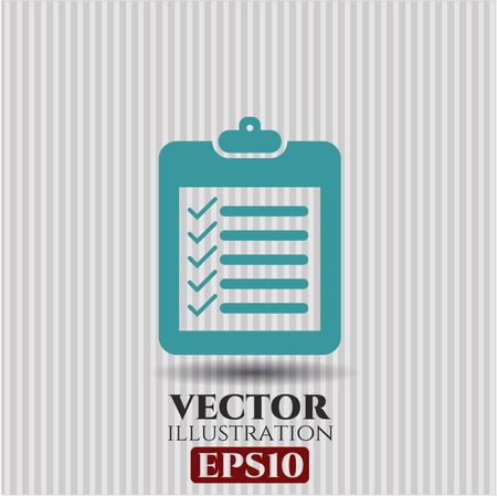 List vector icon