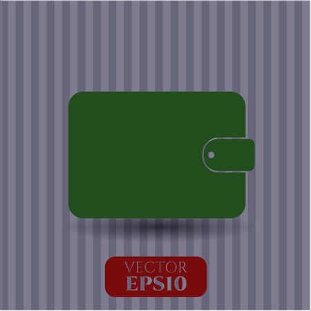 Wallet icon vector illustration