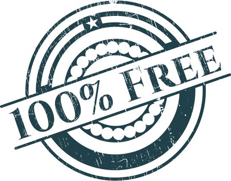 100% Free rubber stamp