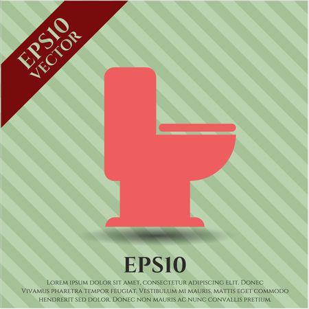 WC Toilet vector symbol