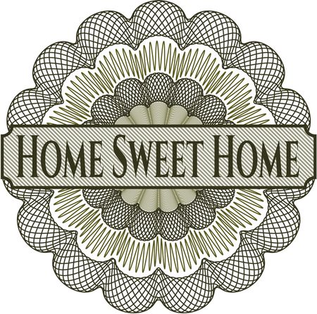 Home Sweet Home linear rosette