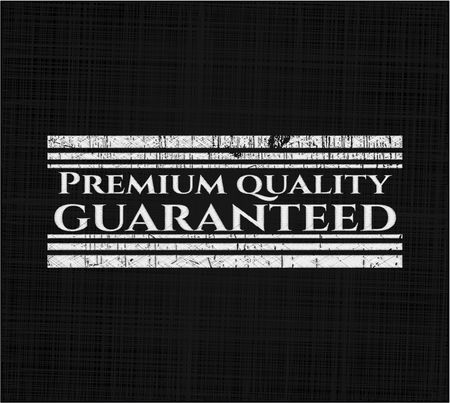 Premium Quality Guaranteed chalkboard emblem