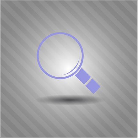 Magnifying glass high quality icon