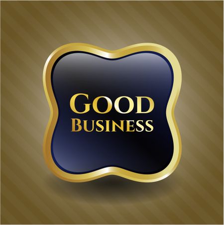 Good Business gold emblem