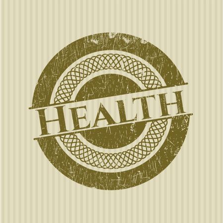 Health with rubber seal texture