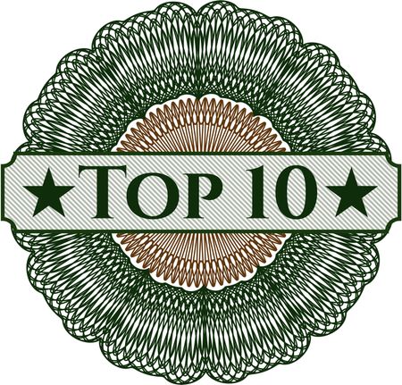 Top 10 rosette or money style emblem