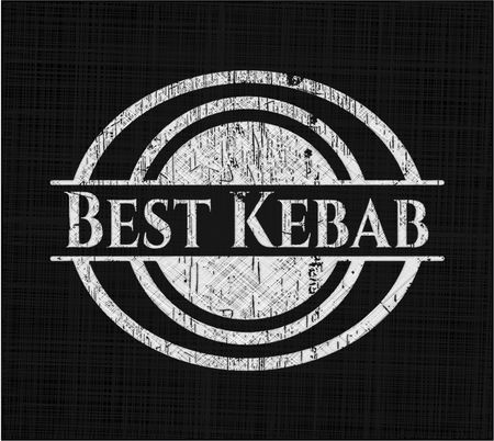 Best Kebab on blackboard
