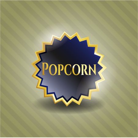 Popcorn gold emblem