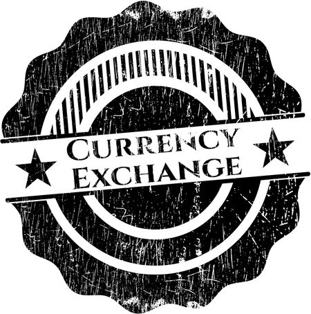 Currency Exchange rubber stamp
