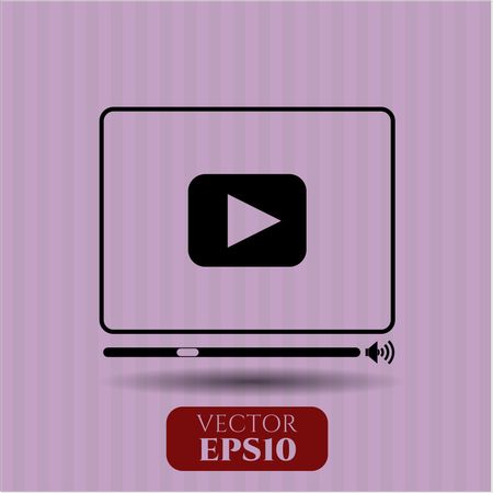Video Player high quality icon
