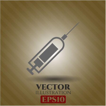 Syringe vector icon