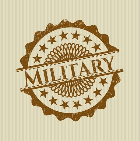 Military rubber stamp