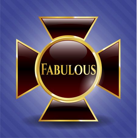 Fabulous gold badge
