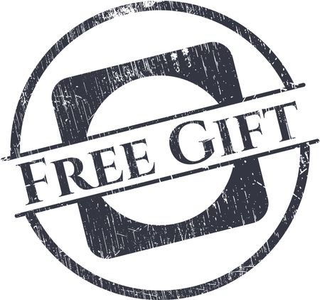 Free Gift rubber grunge texture stamp