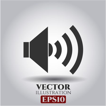 Sound vector icon