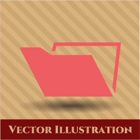 Folder vector icon
