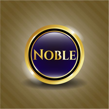 Noble gold emblem