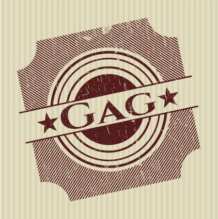 gag-rubber-stamp-grunge-texture-388346017 Gag rubber stamp with grunge texture