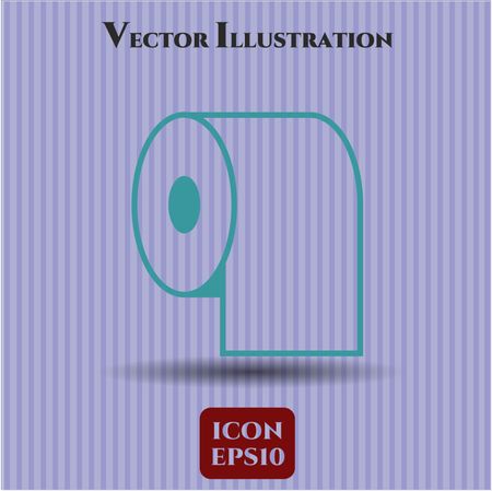 Toilet Paper icon vector illustration