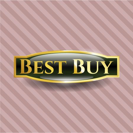 Best Buy gold emblem or badge