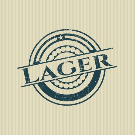 Lager rubber grunge texture seal