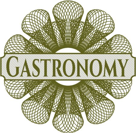 Gastronomy linear rosette