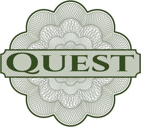 Quest abstract linear rosette