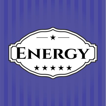 Energy banner or poster