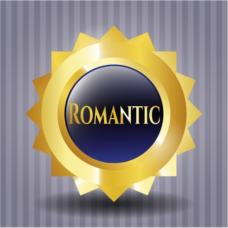 romantic-gold-emblem-389269324 Romantic gold emblem