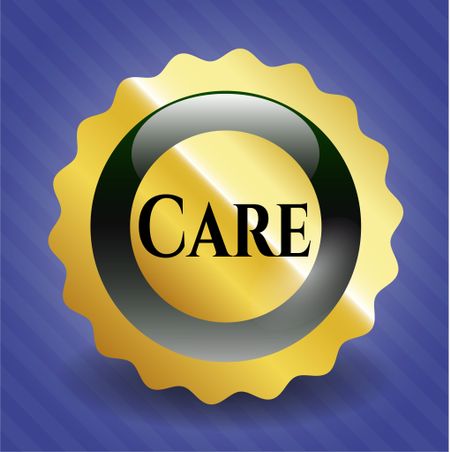 Care gold emblem