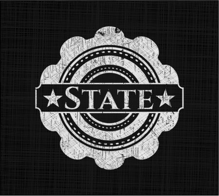 State chalk emblem
