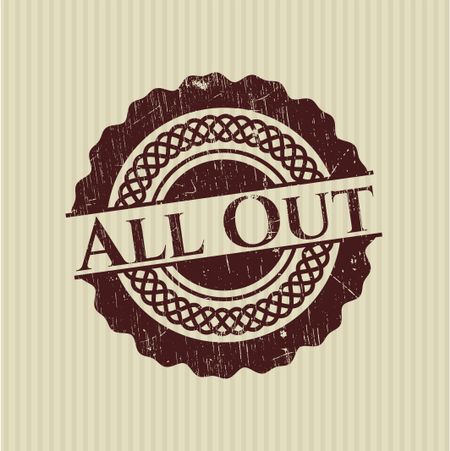All Out rubber grunge seal