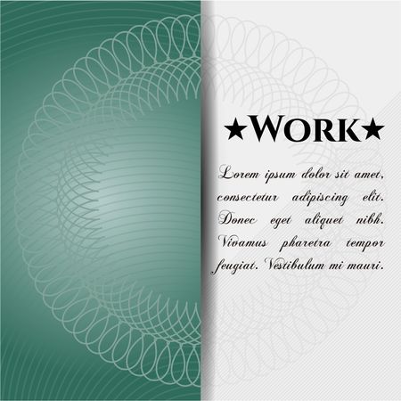 work-poster-banner-389613205 Work poster or banner