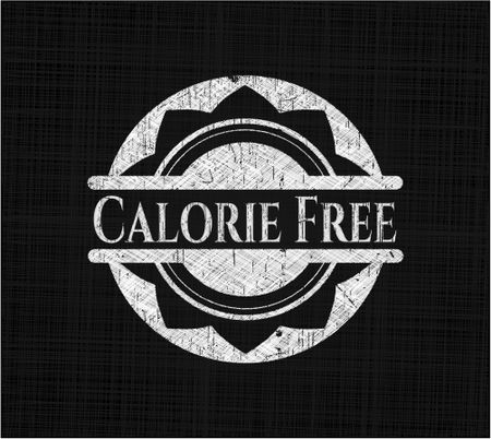 Calorie Free written on a blackboard