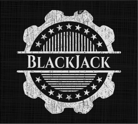 BlackJack on chalkboard
