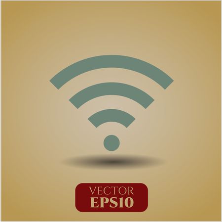 Wifi signal icon vector illustration