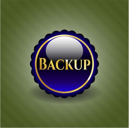 Backup golden badge