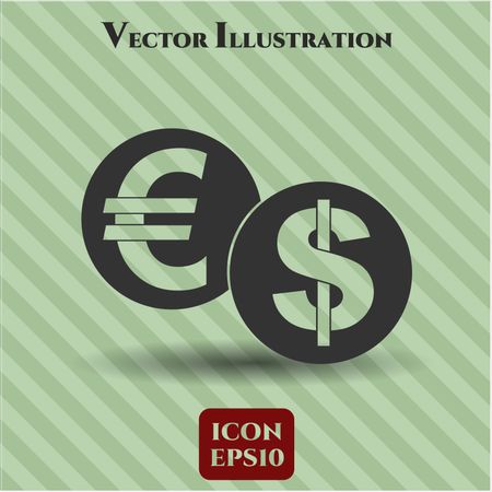 Currency Exchange icon vector illustration
