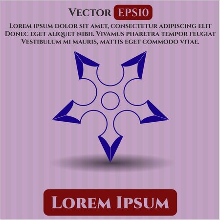 ninja-star-vector-symbol-390810514 Ninja Star vector symbol