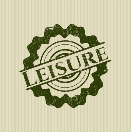 Leisure rubber grunge texture stamp