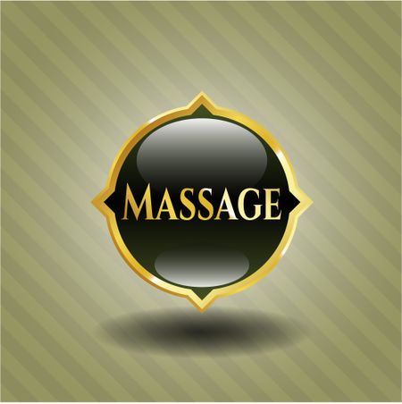 Massage golden badge